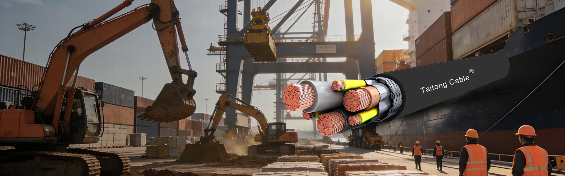 Кабели со специальной резиновой оболочкой