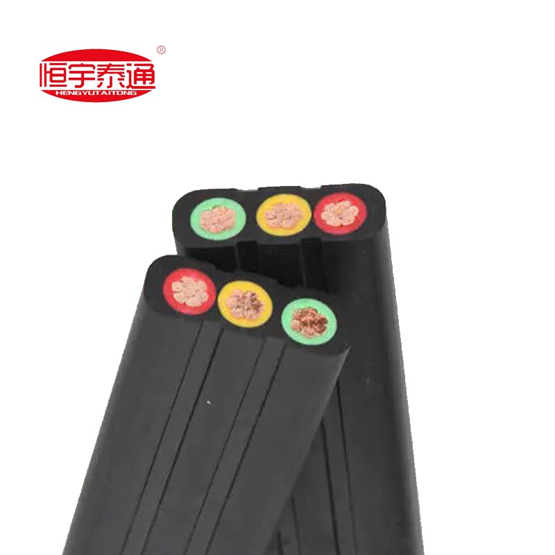 Плоский кабель со специальной резиновой оболочкой